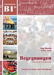OUT OF PRINT, PLEASE ORDER NEW EDITION....9783969150115Begegnungen B1+ (Textbook/Workbook with 2 audio-CD's and answer key)