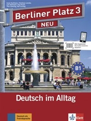 Berliner Platz 3 NEU Lehr- und Arbeitsbuch mit 2 Audio-CDs zum Arbeitsbuchteil und "Treffpunkt D-A-CH" (Textbook/Workbook in one including Audio-CD's plus D-A-CH Booklet