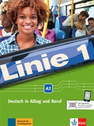 Linie 1 A2 Kurs- und Ãœbungsbuch mit DVD-ROM (Textbook/Workbook combined and DVD-ROM and an App to play all audio and visual materials free of charge