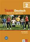 Team Deutsch 2 Kursbuch + 2 Audio-CDs