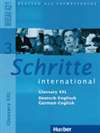 2 weeks to import Schritte International 3 Glossary Dt-Eng