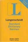 Standard German Dictionary - German/English - English/German