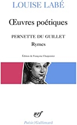 Å’uvres poÃ©tiques, prÃ©cÃ©dÃ© de "Rymes" de Pernette du Guillet