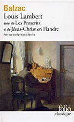 Louis Lambert, Les Proscrits, JÃ©sus-Christ en Flandre