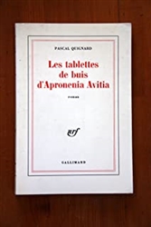 Les Tablettes de buis d'Apronenia Avitia