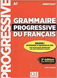 Grammaire progressive du franÃ§ais - Niveau dÃ©butant (A1) - Livre + CD + Appli-web