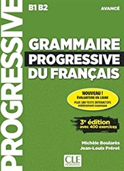 Grammaire progressive du franÃ§ais - Niveau avancÃ© (B1/B2) - Livre + CD + Appli-web - 3Ã¨me Ã©dition