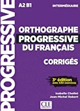 CorrigÃ©s orthographe progressive niveau intermÃ©diaire