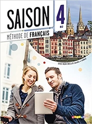 Saison 4 niv.B2 - Livre + CD mp3 + DVD (Textbook with CD mp3 and DVD)