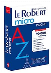 Dictionnaire Le Robert Micro