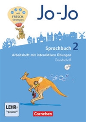 Jo-Jo Sprachbuch - Allgemeine Ausgabe 2016 - 2. Schuljahr  Arbeitsheft in Grundschrift - Mit interaktiven Ãœbungen online und auf CD-ROM