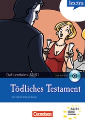T&ouml;dliches Testament mit Audio-CD (A2/B1)