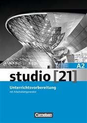 Studio [21] A2 Unterrichtsvorbereitung with Toolbox CD-ROM Unterrichtsvorbereitung (print version of Teacher's Guide)