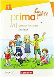 Prima - Los geht's! Band 1 Arbeitsbuch (Workbook) mit Audio-CD und Stickerbogen