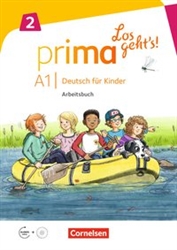 Prima Los geht's! 1: Band 2 Arbeitsbuch (Workbook) mit Audio-CD und Stickerbogen