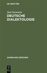 Deutsche Dialektologie