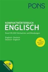 PONS KompaktwÃ¶rterbuch Englisch Englisch-Deutsch / Deutsch-Englisch, Rund 135.000 StichwÃ¶rter und Wendungen mit Online-WÃ¶rterbuch