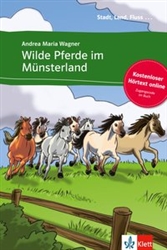 Wilde Pferde in MÃ¼nster (Level A2) Book + Audio-Online