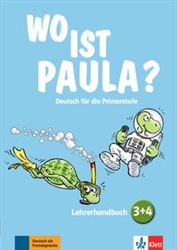 Wo ist Paula? 3+4  Lehrerhandbuch (Teacher's Guide) mit 4 Audio-CDs und Video-DVD