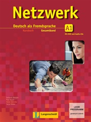 Netzwerk A1 Kursbuch mit 2 Audio-CDs und DVD (Textbook with 2 Audio-CD's and DVD)