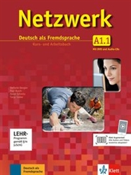 Netzwerk A1.1 Deutsch als Fremdsprache. Kurs- und Arbeitsbuch mit DVD und 2 Audio-CDs