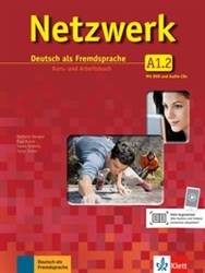 Netzwerk A1.2  Kurs- und Arbeitsbuch mit DVD (Chapters 7-12)