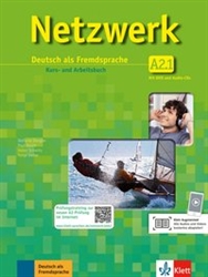 Netzwerk A2.1  Kurs- und Arbeitsbuch mit DVD