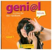 Audio-CD's (2) to Geni@l Klick A1 textbook
