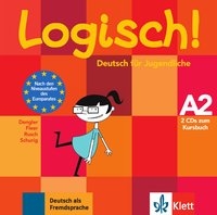 Logisch! A2 Deutsch fÃ¼r Jugendliche. 2 Audio-CDs zum Kursbuch