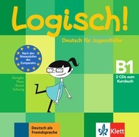 Logisch! B1 Deutsch fÃ¼r Jugendliche. 2 Audio-CDs zum Kursbuch