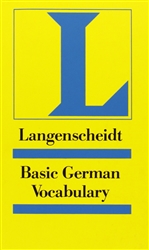 Langenscheidts Grundwortschatz Deutsch: Basic German Vocabulary