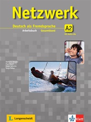 Netzwerk A2 Arbeitsbuch (Workbook) with 2 Audio-CDs