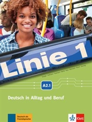 Linie 1 A2.1: Kurs- und Ãœbungsbuch mit DVD-ROM