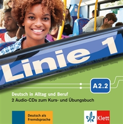Linie 1 A2.2 (Half Edition) Audio CDs for Text- and Workbook (Ch. 9-16)