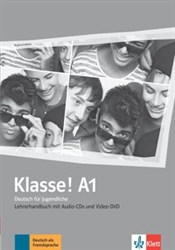 Klasse! A1 Lehrerhandbuch (Teacher's Guide) with Video-DVD und Audio-CDs