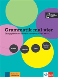 Grammatik mal vier Ãœbungsgrammatik Deutsch als Fremdsprache A1-B1. Wissen â€“ Training â€“ Texte â€“ Landeskunde. Buch + Audio