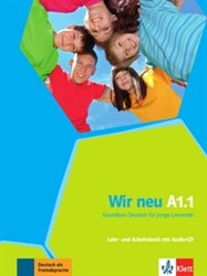Wir neu A1.1 Lehr- und Arbeitsbuch mit Audio-CD (Texbook/Workbook combined with Audio-CD)