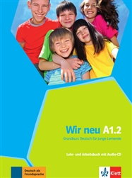 Wir neu A1.2 (Combined Half Edition) Text/Workbook with Vocabulary Booklet + Audio CD