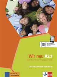 Wir neu A2.1 (Combined Half Edition) Text/Workbook + Audio CD