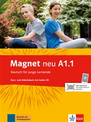 Magnet neu A1.1 (Combined Half Edition) Text/Workbook + Audio CD (Ch. 1-5)