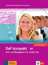 DaF kompakt B1 Kurs- und Ãœbungsbuch + 2 Audio-CDs