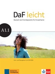 DaF leicht A1.1  Kurs- und Ãœbungsbuch mit DVD-ROM (Textbook/Workbook with DVD-ROM)