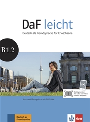 DaF leicht B1.2 (Combined Half Edition) Text/Workbook + DVD-ROM