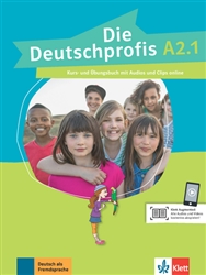 Die Deutschprofis A2.1 (Combined Half Edition) Text/Workbook + Online Audio (Ch.1-6)