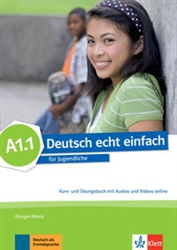 Deutsch echt einfach! A1.1 (Combined Half Edition) Text/Workbook + Online Audio and Video (Ch. 1-5)