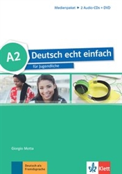 Deutsch echt einfach A2 Medienpaket (2 Audio-CDs + DVD)