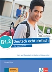 Deutsch echt einfach B1.2  Textbook+Workbook with online Audio and Video