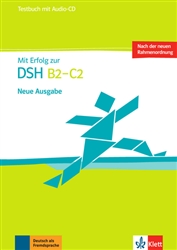 Mit Erfolg zur DSH neu B2-C2 Test Book + Audio CD