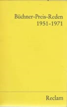 BÃ¼chner-Preis-Reden 1951-1971.