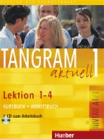 Tangram aktuell 1 - Lektion 1-4: Kursbuch + Arbeitsbuch mit Audio-CD zum Arbeitsbuch
